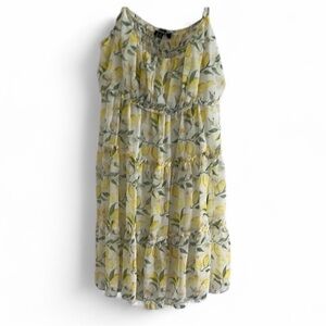 Lemon Patterned Summer Dress